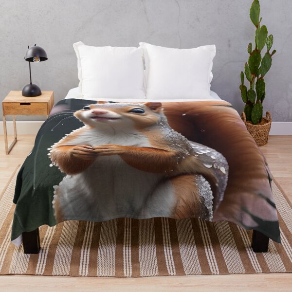 Item preview, Cute Squirrel In The Rain designed and sold by TheArtOfPat.