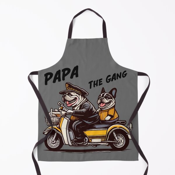 Item preview, Papa and the Gang bull dog have the best service. designed and sold by olopaw.