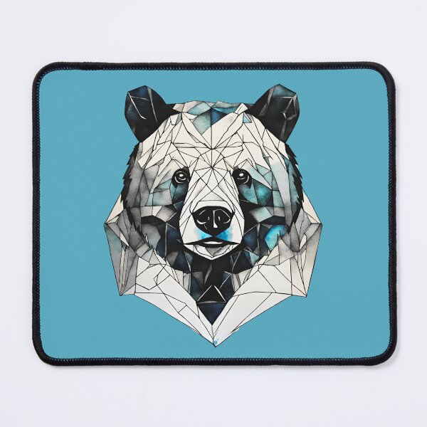 Item preview, Glacial Geometric Bear designed and sold by SweetsAndSavary.