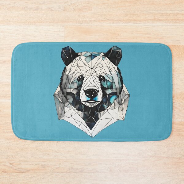 Item preview, Glacial Geometric Bear designed and sold by SweetsAndSavary.