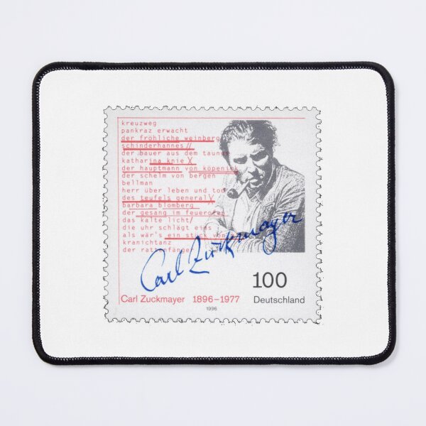 Item preview, Stamp 100th birthday of Carl Zuckmayer designed and sold by HeraldryCabinet.