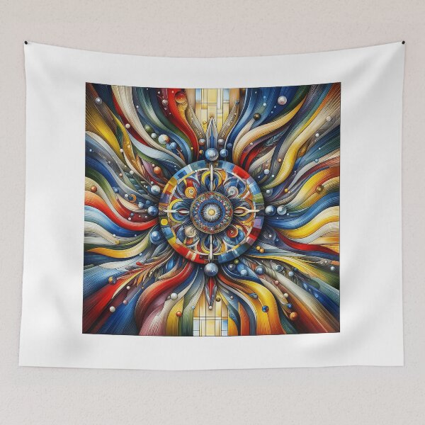 Item preview, Vibrant Visionary designed and sold by TextileTrove.