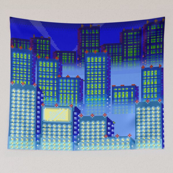 Item preview, Pixel Art City designed and sold by tatsucesso.