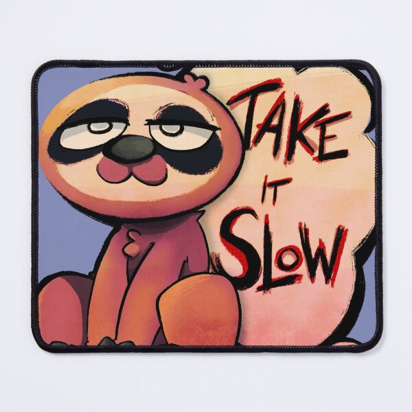 Item preview, Cute Sloth Says Take It Slow designed and sold by Milyuyus.