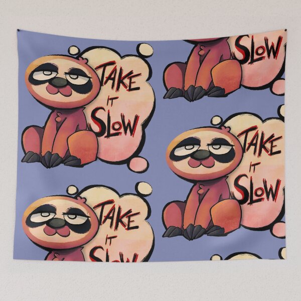 Item preview, Cute Sloth Says Take It Slow designed and sold by Milyuyus.