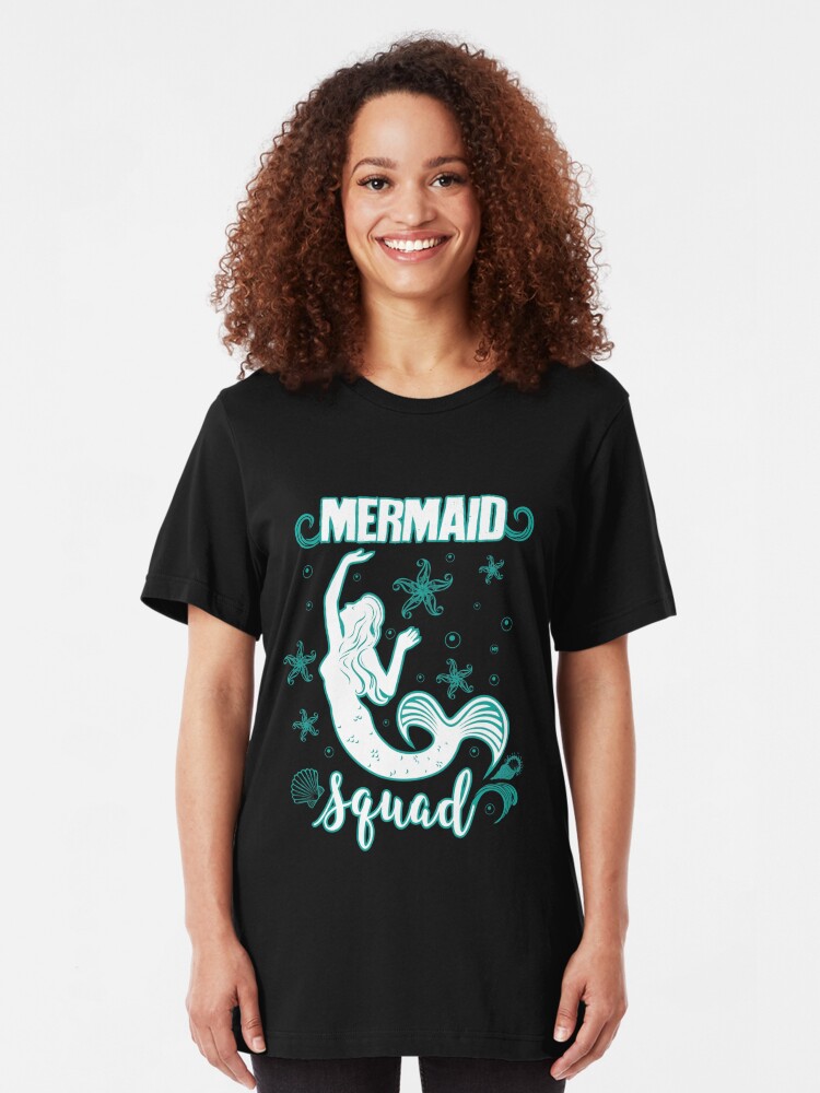 mermaid squad shirt