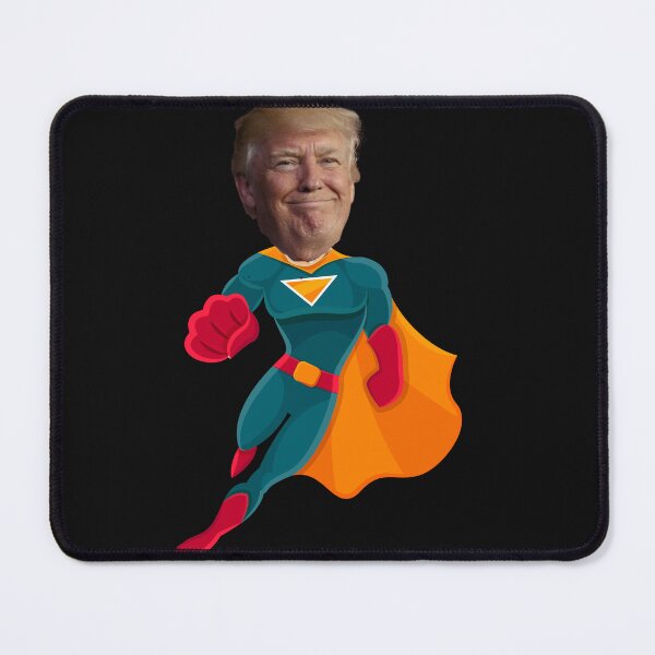 Item preview, Superhero Trump designed and sold by AllThatIsWelsh.