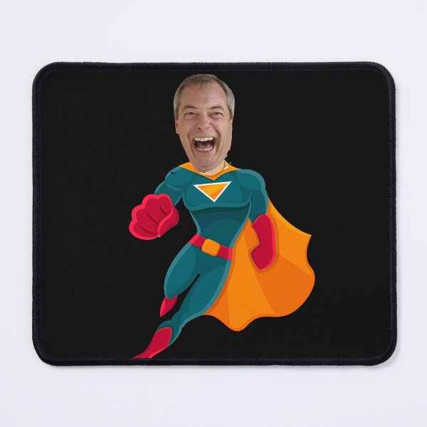 Item preview, Superhero Farage designed and sold by AllThatIsWelsh.