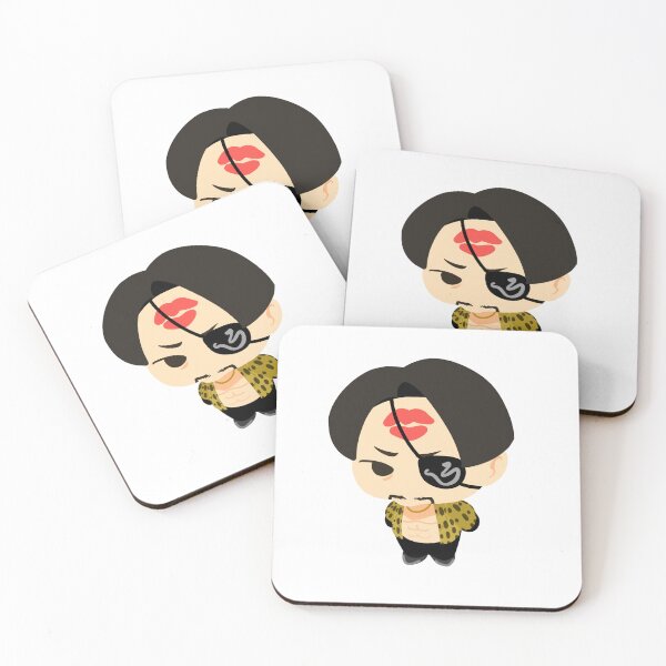 Item preview, Goro Majima chibi gets a smooch (yakuza) designed and sold by SinlestiA.