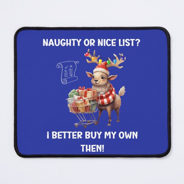 Item preview, Christmas Reindeer with Christmas presents in shopping trolley designed and sold by Fantacaroo Designs.