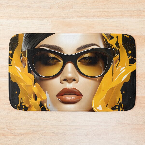 Item preview, Femme Fatale in Black & Yellow designed and sold by 7word.