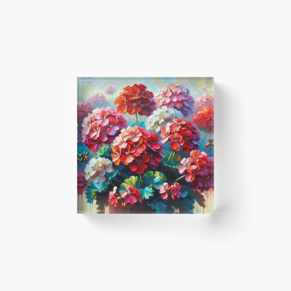 Item preview, Geranium Flowers designed and sold by ChrisButler.