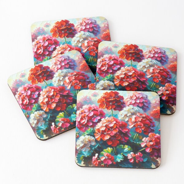 Item preview, Geranium Flowers designed and sold by ChrisButler.