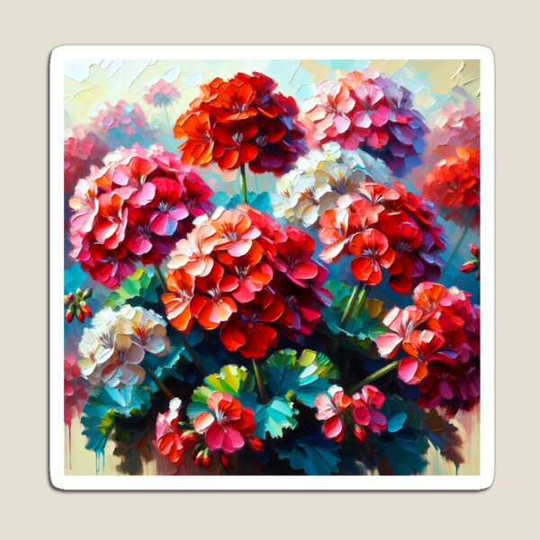 Item preview, Geranium Flowers designed and sold by ChrisButler.