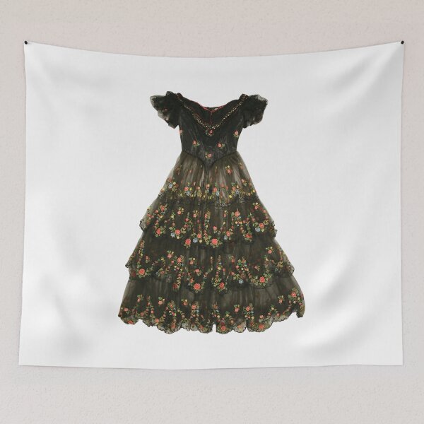 Item preview, Antique British Evening Dress designed and sold by AnimaliaStar.