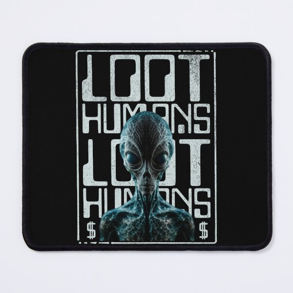 Item preview, Alien Loot Humans designed and sold by Mlaniel.