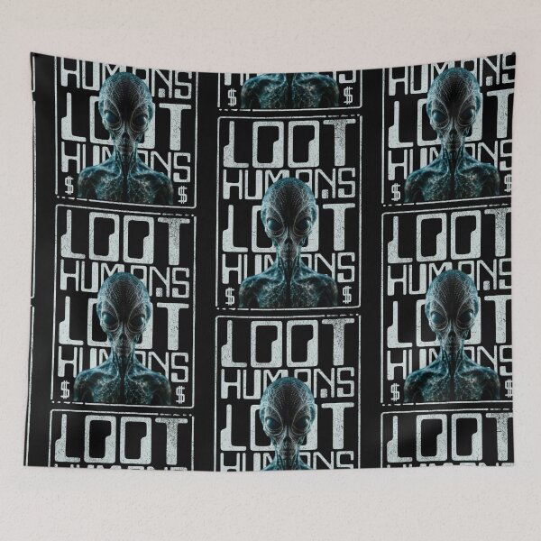 Item preview, Alien Loot Humans designed and sold by Mlaniel.