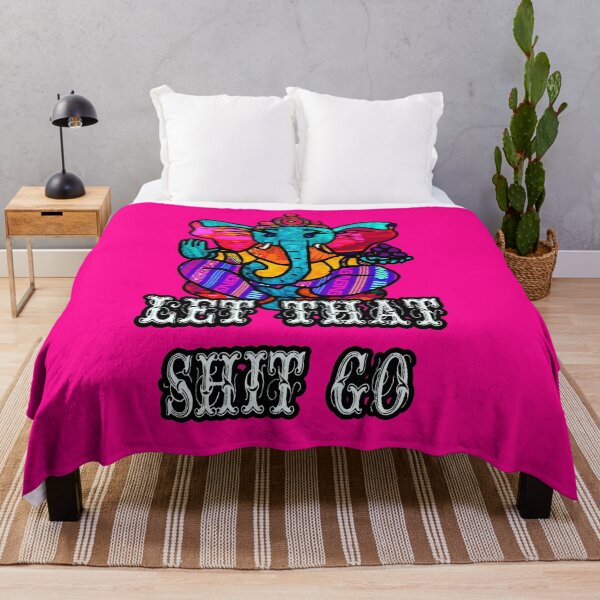 Item preview, Let that shit go Yoga Elephant designed and sold by artbyomega.