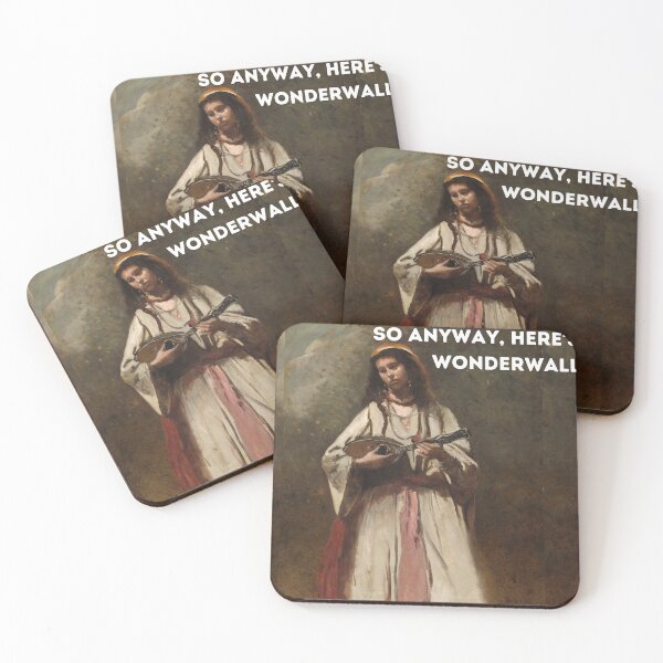 Item preview, So Anyway, Here's Wonderwall medieval lute woman  designed and sold by oneill9391.