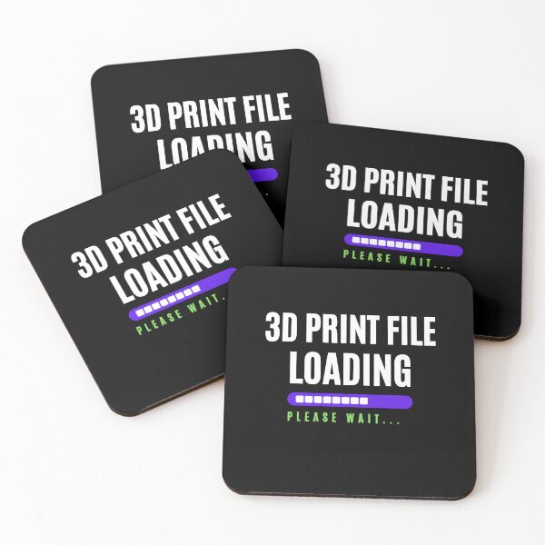 Item preview, 3D Print File Loading - 3D Printing designed and sold by BadAttitudeTees.