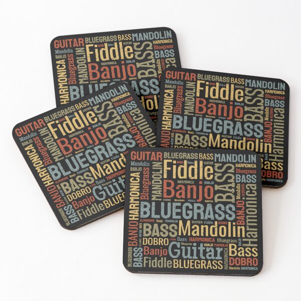 Item preview, Bluegrass Word Collage Grunge Edition designed and sold by Propeller Cap, LLC.