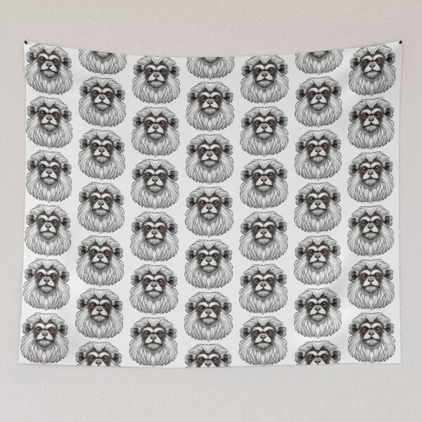 Item preview, Emperor Tamarin designed and sold by WildlifeInc.
