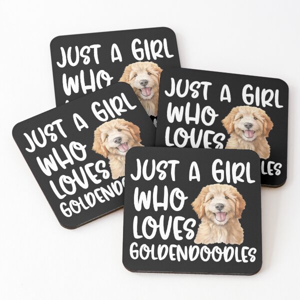 Item preview, Just A Girl Who Loves Goldendoodles designed and sold by TheAnimalZ00.