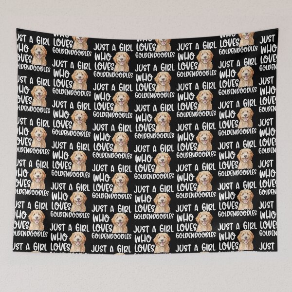Item preview, Just A Girl Who Loves Goldendoodles designed and sold by TheAnimalZ00.