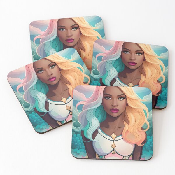 Item preview, Glam Woman Pink Corset Candyland Inspiring Women Fantasy designed and sold by Melan Designs.