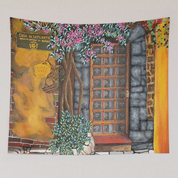 Item preview, Mediterranean style interior courtyard designed and sold by janjacbu.