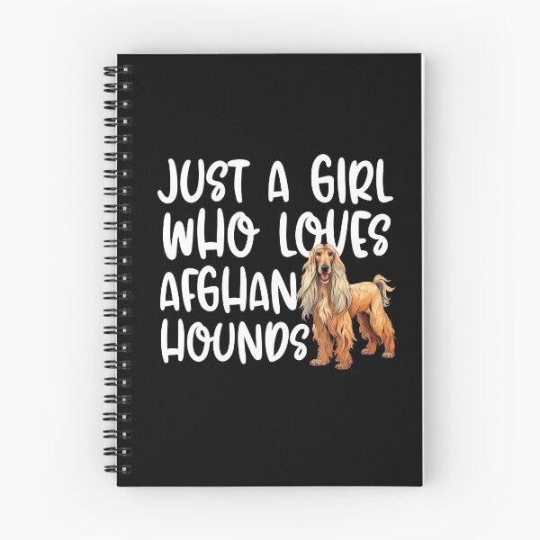 Item preview, Just A Girl Who Loves Afghan Hounds designed and sold by TheAnimalZ00.