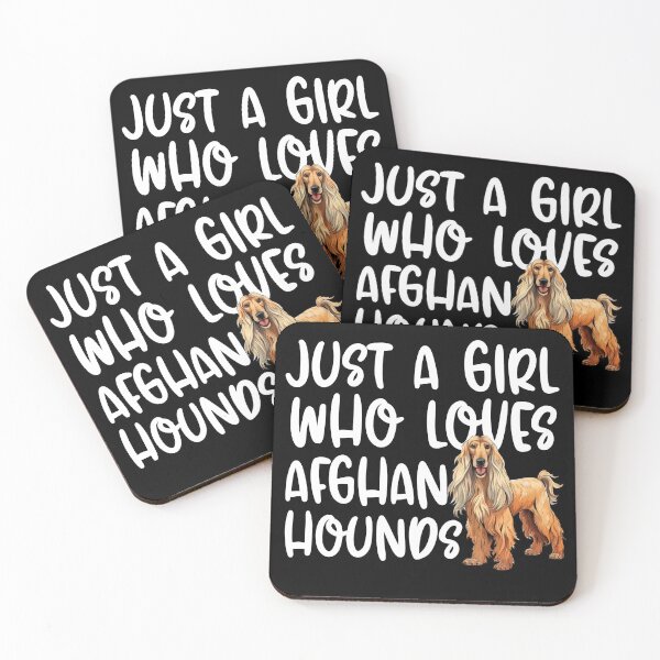Item preview, Just A Girl Who Loves Afghan Hounds designed and sold by TheAnimalZ00.