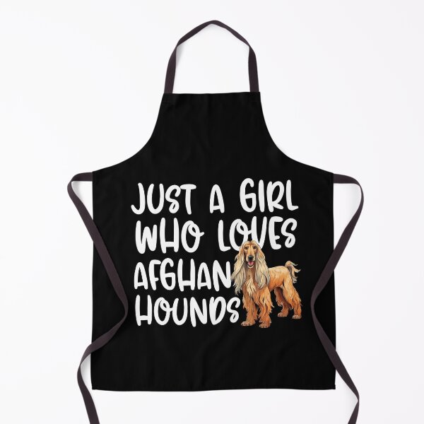 Item preview, Just A Girl Who Loves Afghan Hounds designed and sold by TheAnimalZ00.