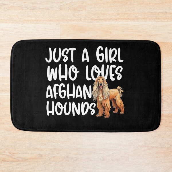 Item preview, Just A Girl Who Loves Afghan Hounds designed and sold by TheAnimalZ00.