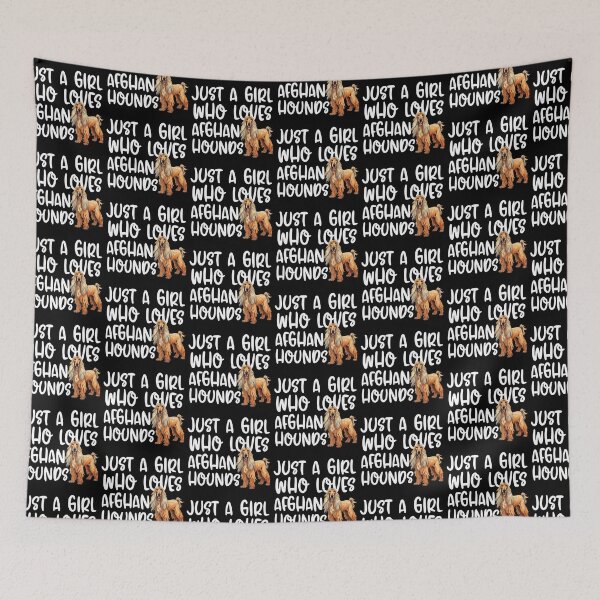 Item preview, Just A Girl Who Loves Afghan Hounds designed and sold by TheAnimalZ00.