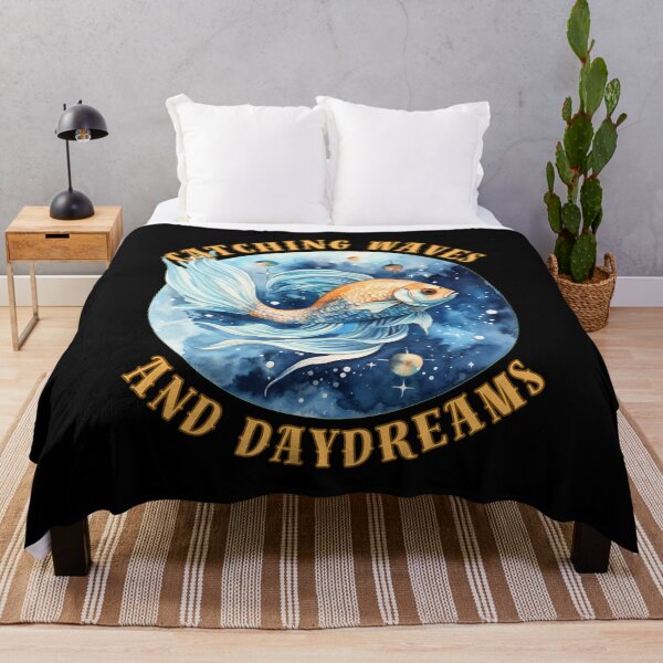 Item preview, Catching Waves And Daydreams. pisces zodiac  designed and sold by ZodiacWonders.