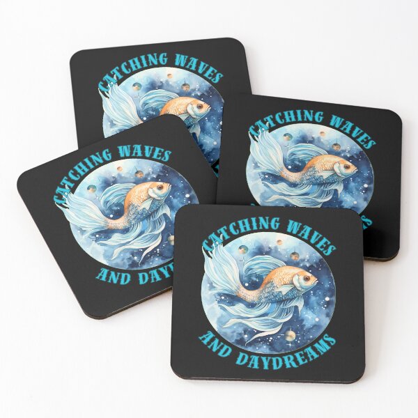 Item preview, Catching Waves And Daydreams. pisces sign designed and sold by ZodiacWonders.