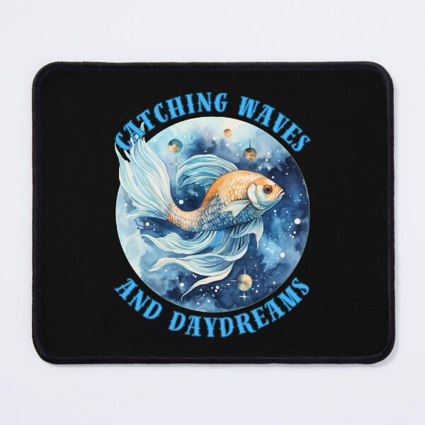 Item preview, Catching Waves And Daydreams. pisces horoscope designed and sold by ZodiacWonders.