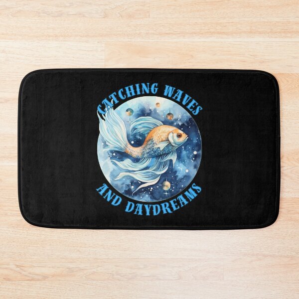 Item preview, Catching Waves And Daydreams. pisces horoscope designed and sold by ZodiacWonders.