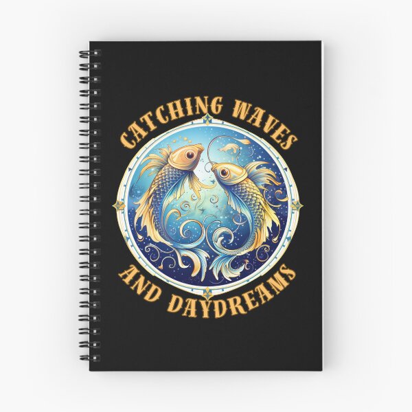 Item preview, Catching Waves And Daydreams. pisces fish designed and sold by ZodiacWonders.