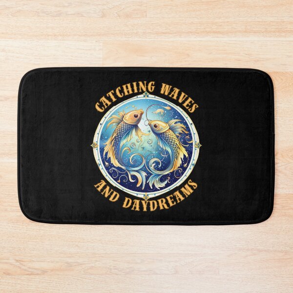 Item preview, Catching Waves And Daydreams. pisces fish designed and sold by ZodiacWonders.