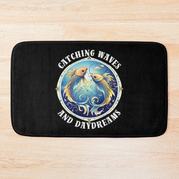 Item preview, Catching Waves And Daydreams. pisces symbol designed and sold by ZodiacWonders.