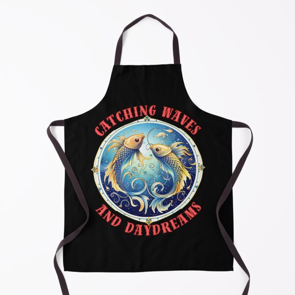 Item preview, Catching Waves And Daydreams. pisces funny designed and sold by ZodiacWonders.