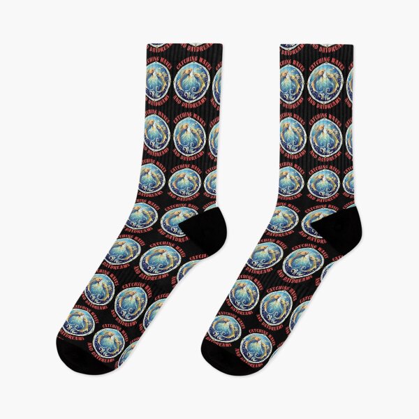 Item preview, Catching Waves And Daydreams. pisces funny designed and sold by ZodiacWonders.