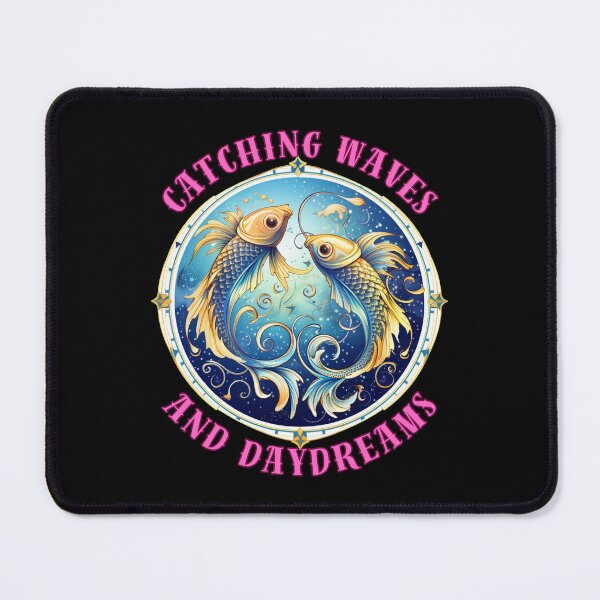 Item preview, Catching Waves And Daydreams. pisces lovers designed and sold by ZodiacWonders.
