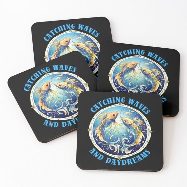 Item preview, Catching Waves And Daydreams. pisces personality designed and sold by ZodiacWonders.