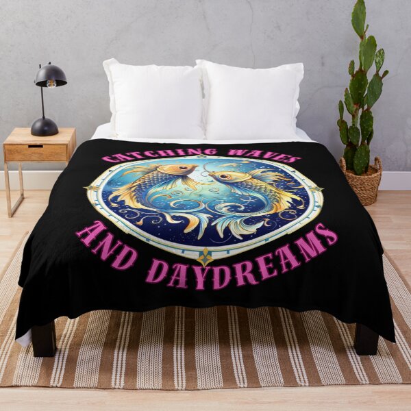 Item preview, Catching Waves And Daydreams. pisces lovers designed and sold by ZodiacWonders.
