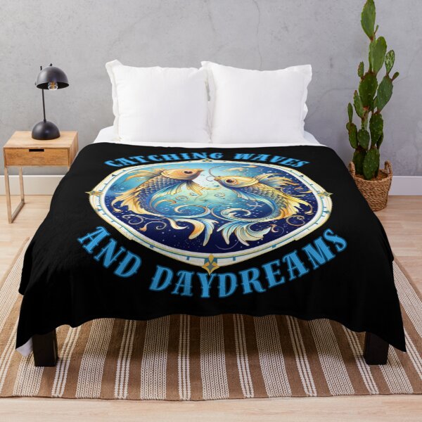 Item preview, Catching Waves And Daydreams. pisces personality designed and sold by ZodiacWonders.