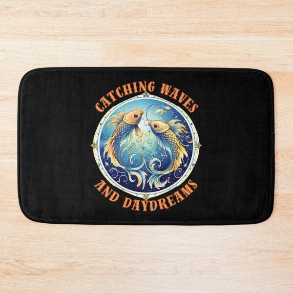 Item preview, Catching Waves And Daydreams. pisces march designed and sold by ZodiacWonders.