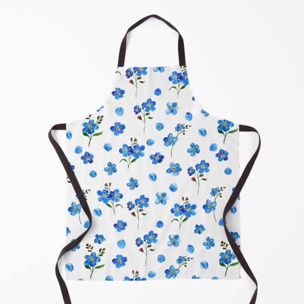 Item preview, Watercolor forget me not flowers designed and sold by pinkyfish1010.